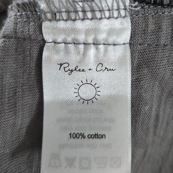 RYLEE + CRU Floral Button-Down 💯 Cotton Dress - Picture 8 of 9